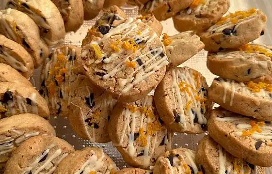 Portakallı Kurabiye - Az Malzemeli Tarifler - Kış Kurabiyesi