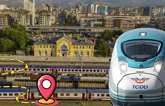 Proje değişti: Yüksek Hızlı Tren Terminali Kayseri'nin merkezine geliyor!