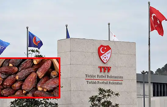 Sakın bunu demeyin - TFF'den 'hurma' uyarısı!