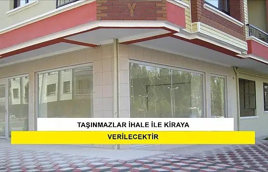 Sarıoğlan Belediye Başkanlığından Kira İhalesi