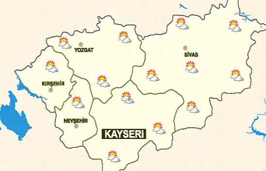 Sarıoğlan, Felahiye, Kocasinan, Melikgazi, Talas… - Sarı Kodlu Uyarı Geldi!
