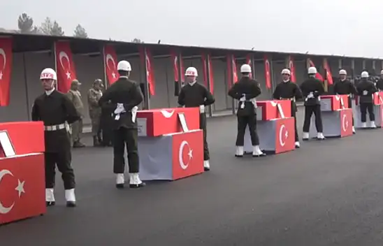Şehitlerimiz Memleketlerine Törenle Uğurlandı