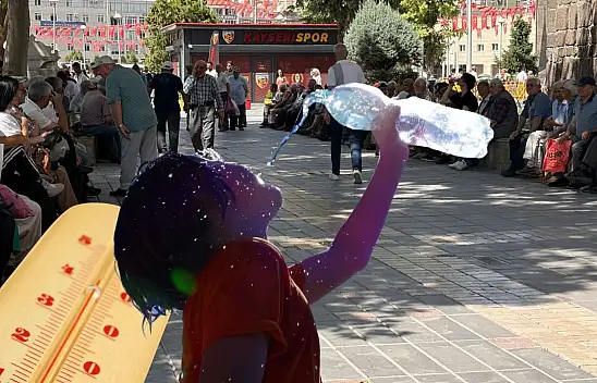 Sıcaktan kavrulan Kayseri'de en sıcak gün belli oldu!