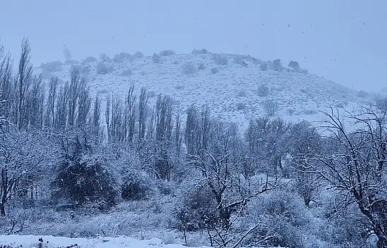 Sivas beyaza büründü