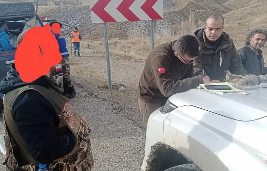 Sivas'ta 4 avcıya yasal işlem!