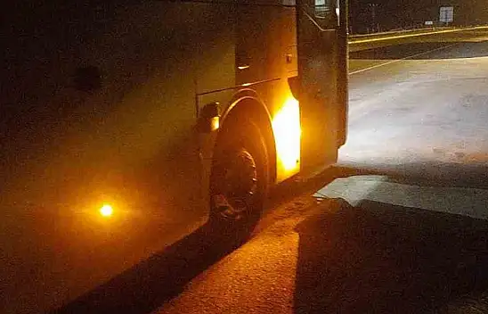 Sivas'ta otobüsün çarptığı yaya hayatını kaybetti