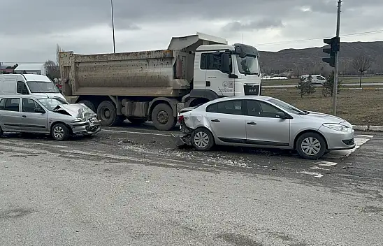 Sivas'ta trafik kazası!