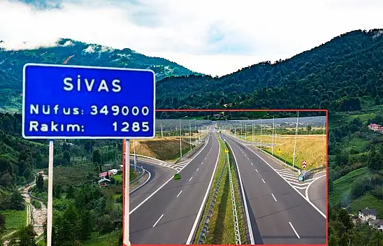 Sivas'ta yeni yol: Kayseri'nin Karadeniz kapısı aralanıyor!