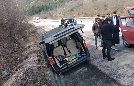 SON DAKİKA! - BBP'nin Makam Aracı Kaza Geçirdi - Yaralılar Var