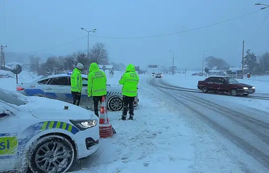 Son Dakika: Kayseri'de bazı yollar araçlara kapatıldı
