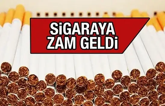 Son Dakika Sigaraya büyük zam!