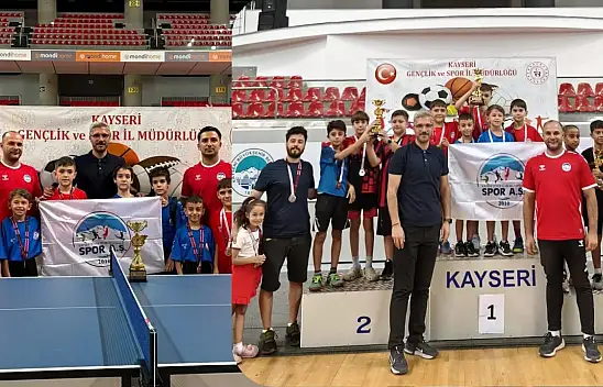 Kayseri genelinde düzenlenen yarışmada Spor AŞ'den önemli başarı!