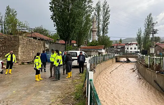 Su baskınlarının ardından Bünyan'da ekipler harekete geçti!