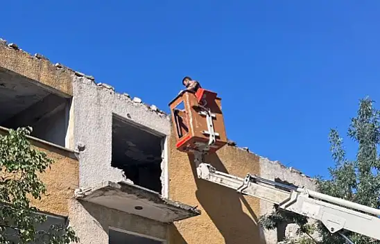 Talas'ta bir çatı katında operasyon - Bakın ne için?