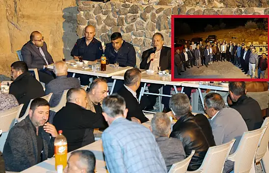 Talas'ta muhtarlar toplantısının durağı Mengücek Mahallesi oldu!