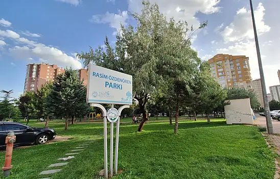 Talas'taki Parkta Tepki Çeken Görüntüler!