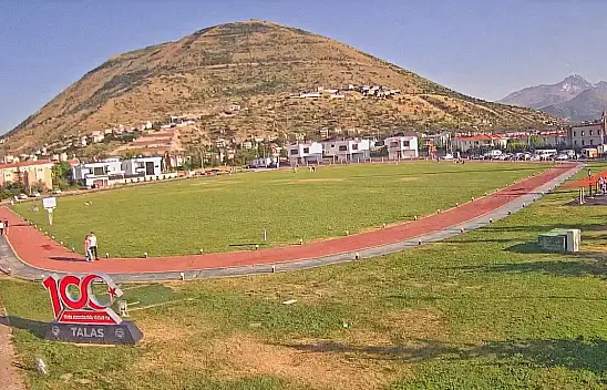 Talas Yamaç Paraşüt İniş Alanı'nda dikkat çeken bir ayrıntı!