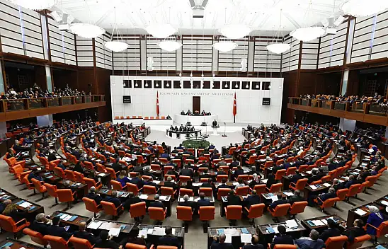 TBMM'de tören başladı