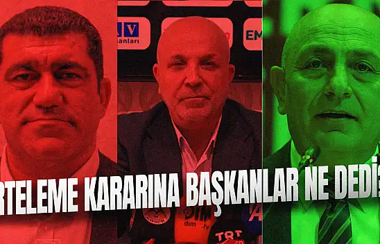 TFF'nin erteleme kararına 2 tepki, 1 destek!