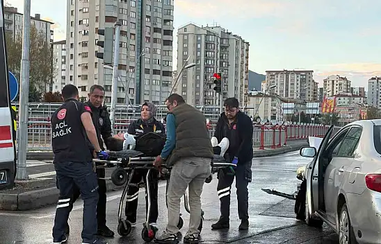 Kayseri'de ticari taksi refüje çıktı