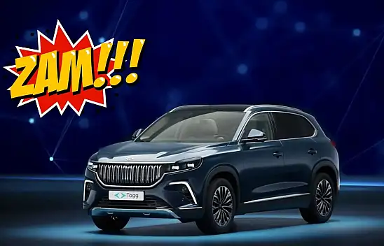 Togg'a dev zam: İşte yeni fiyatlar…