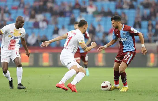 Trabzonspor Kayserispor maçında kilit isim oynayacak mı?