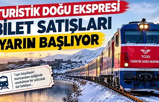 Turistik Doğu Ekspresi bilet satışları yarın başlıyor! Bilet fiyatları dikkat çekti…