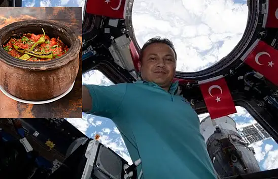 Türk Astronot Uzayda Güveç Hasreti Çekiyor