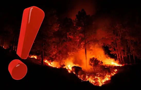 Türkiye'de ormanlar yanıyor, Kayserililer dikkat: Risk yükseliyor