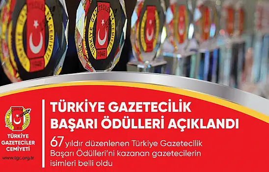 Türkiye Gazeteciler Cemiyeti, 2025 Türkiye Gazetecilik Başarı Ödülleri açıklandı