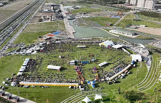 Türkiye'nin en büyüğü Kayseri Millet Bahçesi'nde!