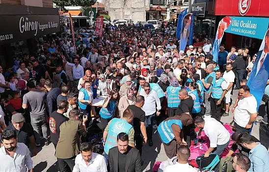 Ülkü Ocakları Kayseri'den 5 bin öğrenciye kırtasiye desteği!