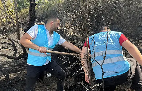 Ülkü Ocakları Kayseri iki yangına müdahale etti!