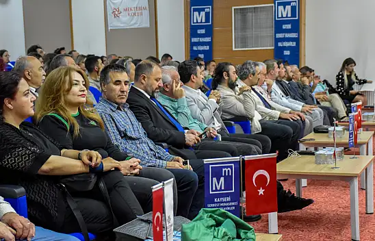 Ünlü akademisyen Kayseri'de seminer verdi!