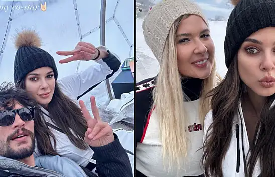 Ünlüler Erciyes Dağı'nda boy gösterdi!