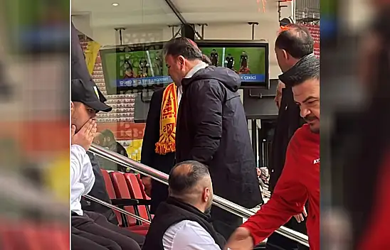 Uzun zaman sonra Kayserispor maçına geldi: Herkes o ismi konuşuyor