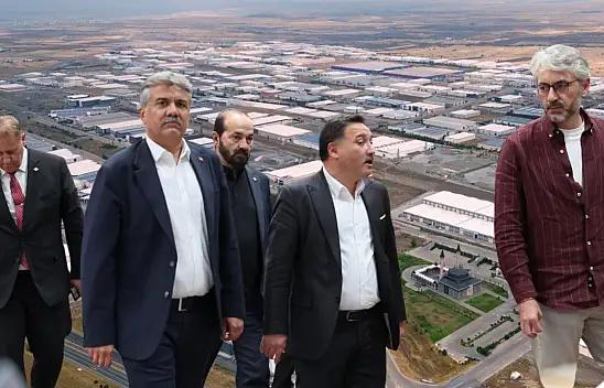 Vali Çiçek'ten Mimarsinan OSB'ye ziyaret