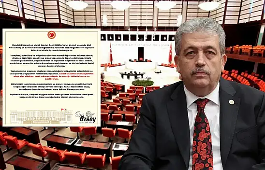 Vekil Özsoy'dan Deniz Göktaş'a çok sert sözler 'Kabul edilemez...'
