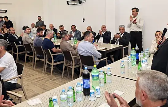 Yalçın ilk kırsal ziyaretini Yamaçlı'ya yaptı!