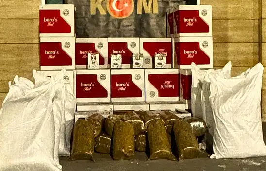 Yozgat'ta Kilolarca Kaçak Tütün Yakalandı!