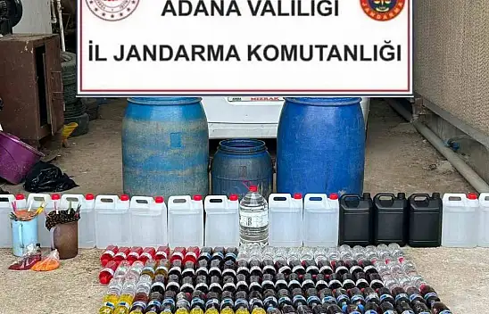 200 Litre Sahte İçki Yakalandı