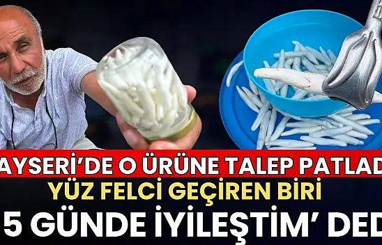 Yüz felci geçiren biri '15 günde iyileştim' dedi: Kayseri o ürüne talep patladı!