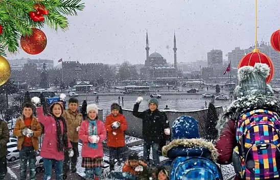 Zemheri Kayseri'yi vurdu: Yılbaşı tatili, okul tatiliyle birleşecek mi? Okullar 4 gün tatil mi olacak?
