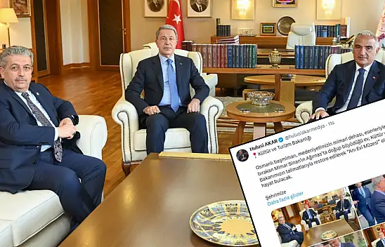 Ziyaret sonrası Kayseri'ye müjde: Bakan Ersoy talimat verdi restore ediliyor!