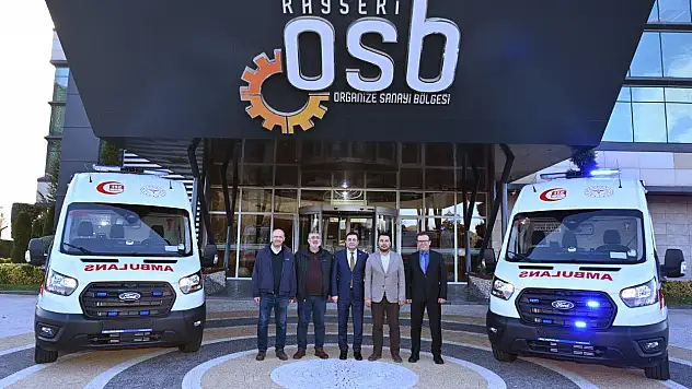 Kayseri OSB 2 ambulansı filosuna kattı