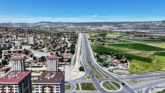 Kayseri'ye 2,5 kilometrelik yeşil yol düzenlemesi yapılıyor