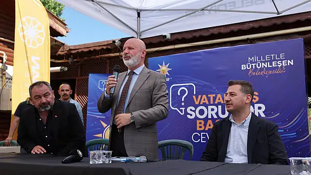 Kocasinan'da mikrofon vatandaşa verildi! Başkan gelen talepleri tek tek dinledi