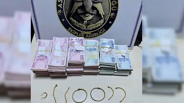 Kayseri'de sahte altın operasyonu!