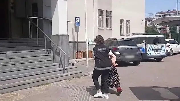 Hapis cezası bulunan firari kadın Kayseri'de hücre evinde yakalandı