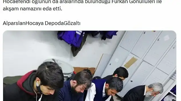 'Kuytulcular' üyelerinden namazda 'selfie'